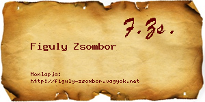 Figuly Zsombor névjegykártya