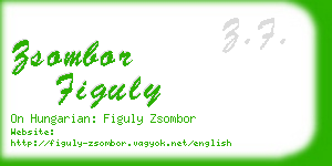 zsombor figuly business card